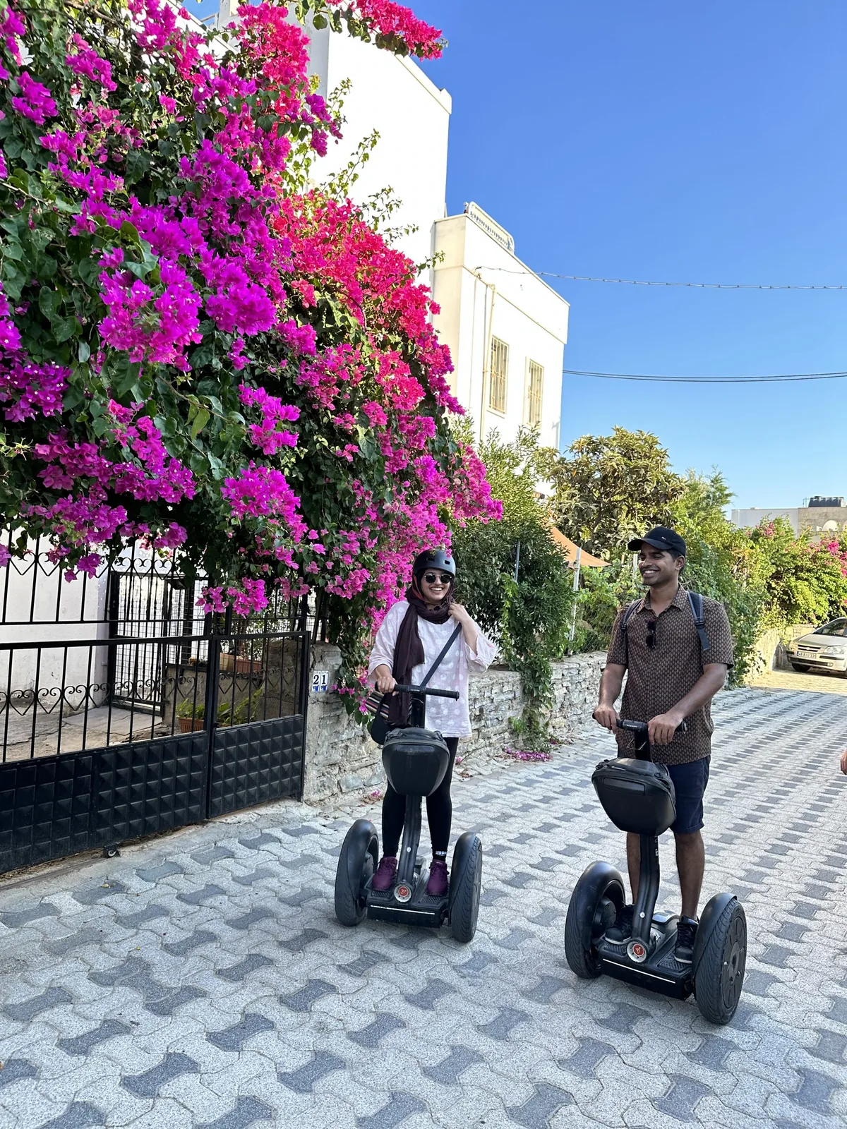 Bodrum Segway tour guests